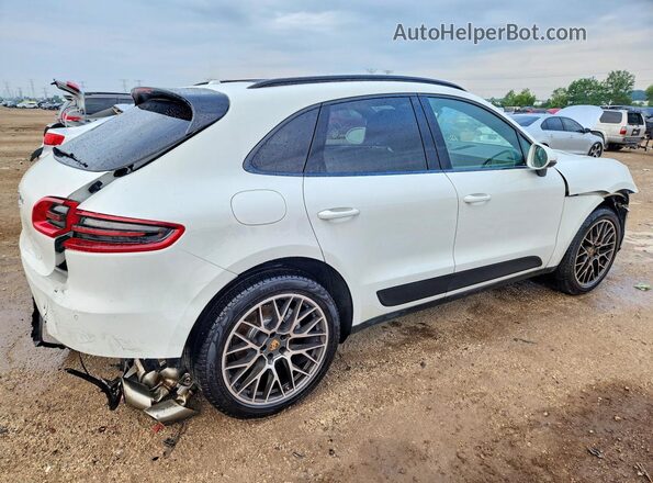WP1AB2A53JLB36237 2018 PORSCHE MACAN White Հետևի աջ