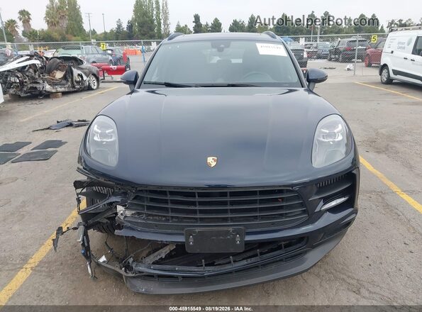 WP1AB2A53KLB34327 2019 PORSCHE MACAN Blue Vista del cuadro de instrumentos