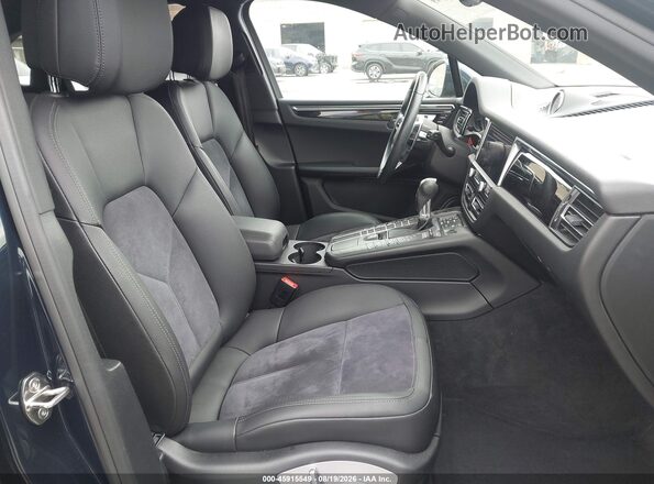WP1AB2A53KLB34327 2019 PORSCHE MACAN Blue Vista interior delantera