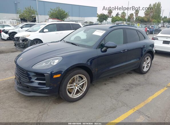 WP1AB2A53KLB34327 2019 PORSCHE MACAN Blue Vista tres cuartos delantera izquierda