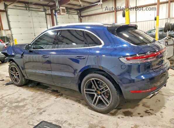 WP1AB2A53LLB36533 2020 PORSCHE MACAN Синий Задняя левая четверть