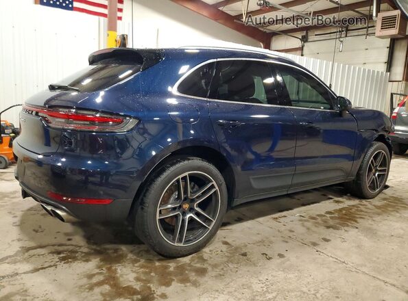 WP1AB2A53LLB36533 2020 PORSCHE MACAN Синий Задняя правая четверть