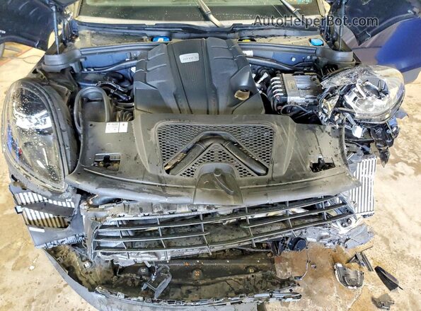 WP1AB2A53LLB36533 2020 PORSCHE MACAN Синий Вид подкапотного пространства