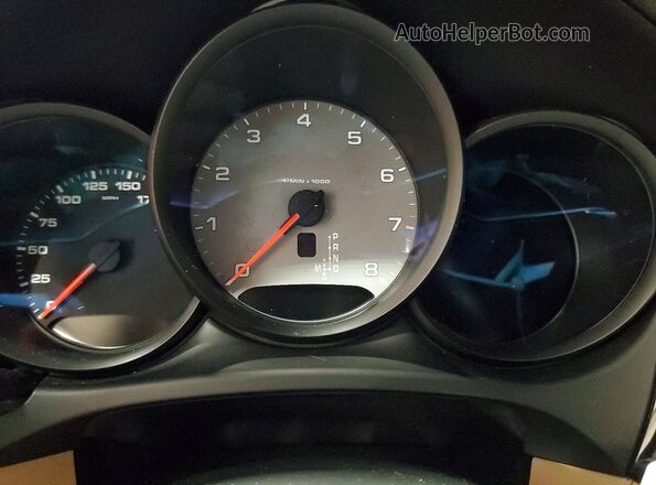 WP1AB2A53LLB36533 2020 PORSCHE MACAN Синий Вид щитка приборов