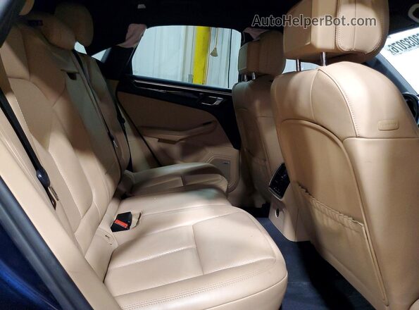 WP1AB2A53LLB36533 2020 PORSCHE MACAN Синий Вид задней части салона