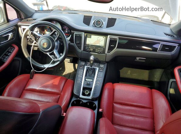 WP1AB2A54GLB54853 2016 PORSCHE MACAN Black Instrument cluster view