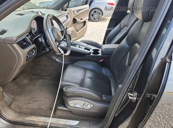 WP1AB2A54HLB13740 2017 PORSCHE MACAN Charcoal Սալոնի դիմացի տեսք