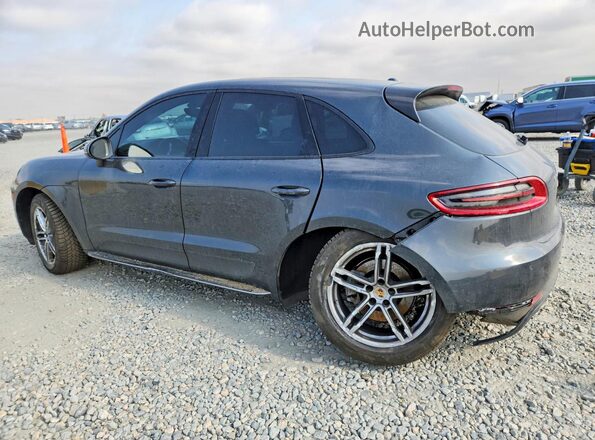 WP1AB2A54HLB13740 2017 PORSCHE MACAN Charcoal Հետևի ձախ