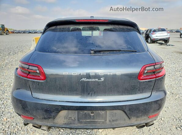 WP1AB2A54HLB13740 2017 PORSCHE MACAN Charcoal Հետևի տեսք