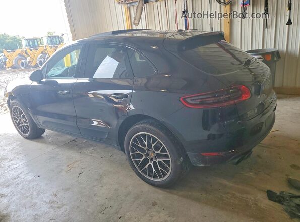 WP1AB2A54HLB14127 2017 PORSCHE MACAN Black უკანა მარცხენა