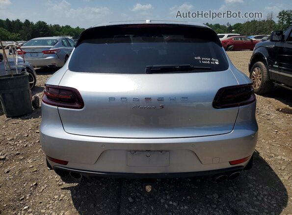 WP1AB2A54JLB35503 2018 PORSCHE MACAN Silver Հետևի տեսք