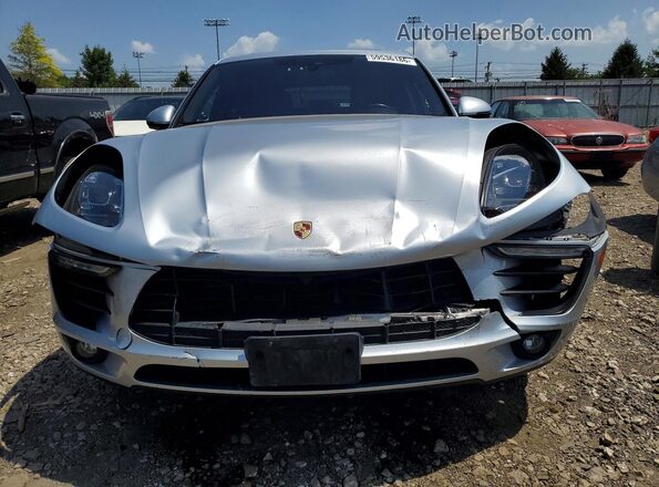 WP1AB2A54JLB35503 2018 PORSCHE MACAN Silver Դիմացի տեսք