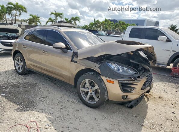 WP1AB2A54JLB35548 2018 PORSCHE MACAN Gold Przód prawy