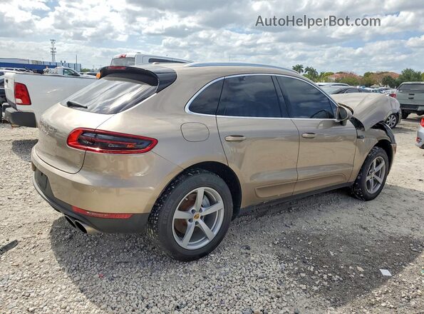 WP1AB2A54JLB35548 2018 PORSCHE MACAN Gold Tył prawy