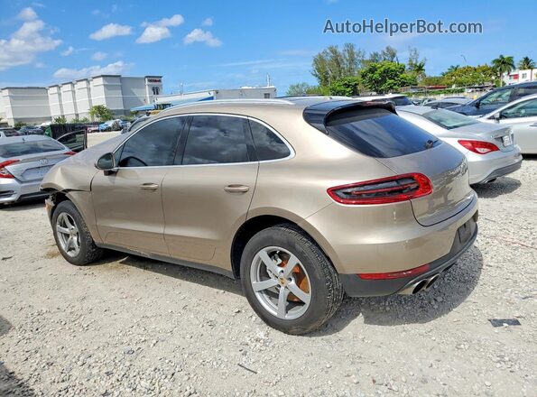 WP1AB2A54JLB35548 2018 PORSCHE MACAN Gold Tył lewy