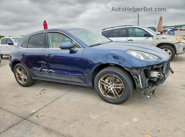 WP1AB2A55GLB45451 2016 PORSCHE MACAN Blue Front right