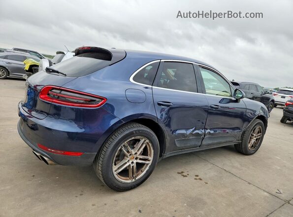 WP1AB2A55GLB45451 2016 PORSCHE MACAN Blue Rear right