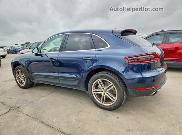 WP1AB2A55GLB45451 2016 PORSCHE MACAN Blue Rear left