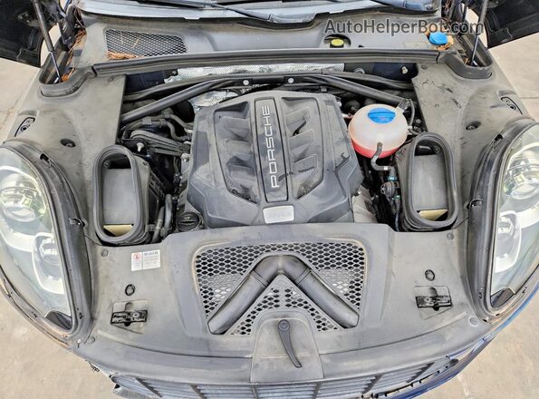WP1AB2A55GLB45451 2016 PORSCHE MACAN Blue Engine compartment view
