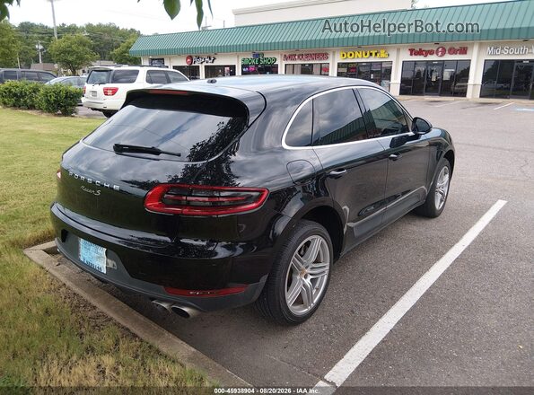 WP1AB2A55GLB56322 2016 PORSCHE MACAN Black Trasero derecho