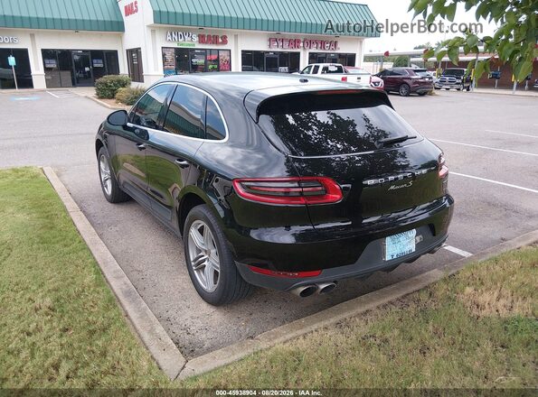 WP1AB2A55GLB56322 2016 PORSCHE MACAN Black Trasero izquierdo