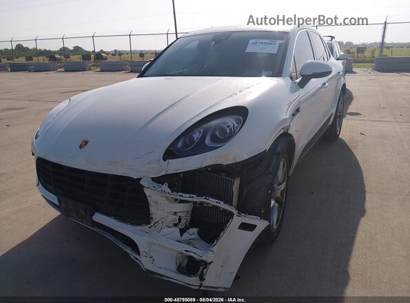 WP1AB2A55HLB18266 2017 PORSCHE MACAN White Դիմացի տեսք