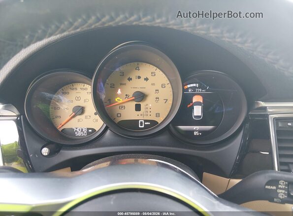 WP1AB2A55HLB18266 2017 PORSCHE MACAN White Հետևի նստատեղերի տեսք
