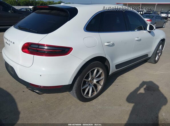 WP1AB2A55HLB18266 2017 PORSCHE MACAN White Հետևի աջ