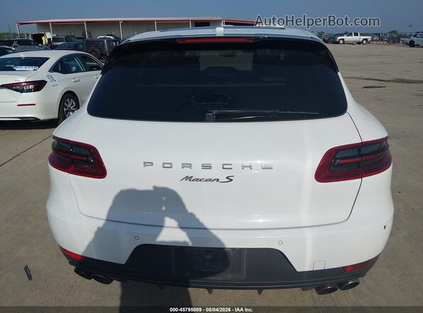 WP1AB2A55HLB18266 2017 PORSCHE MACAN White 