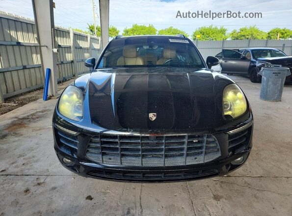 WP1AB2A55HLB20342 2017 PORSCHE MACAN Black წინა ხედი