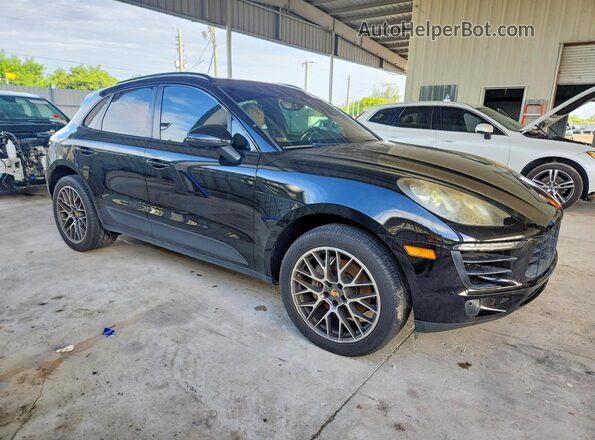 WP1AB2A55HLB20342 2017 PORSCHE MACAN Black წინა მარჯვენა