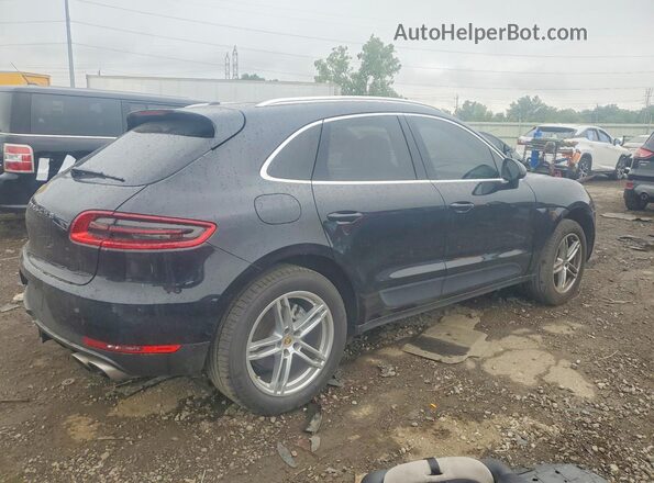 WP1AB2A55JLB40273 2018 PORSCHE MACAN Black უკანა მარჯვენა