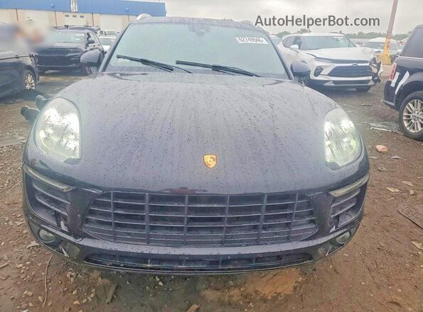 WP1AB2A55JLB40273 2018 PORSCHE MACAN Black წინა ხედი