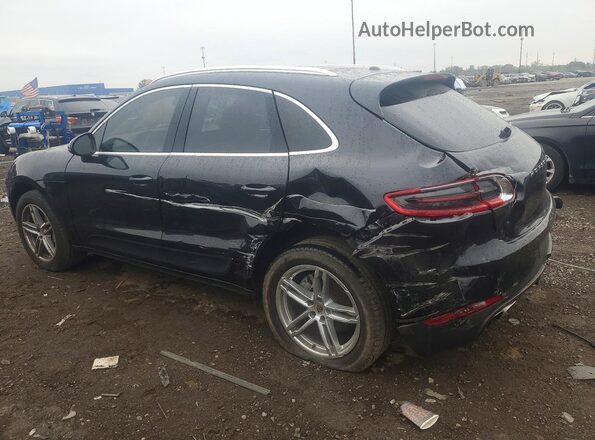 WP1AB2A55JLB40273 2018 PORSCHE MACAN Black უკანა მარცხენა