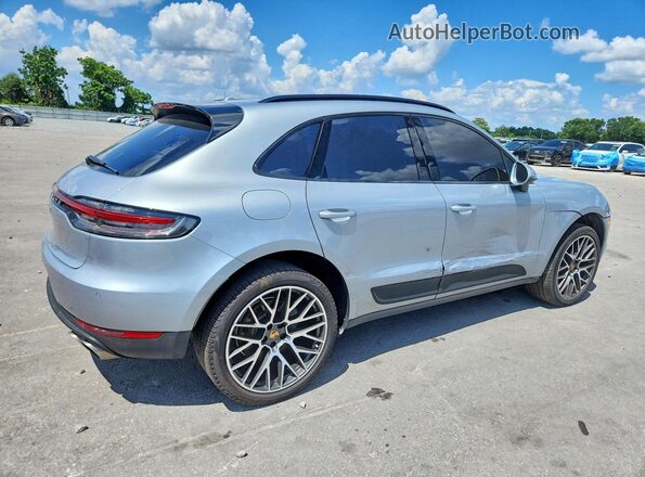WP1AB2A55LLB33083 2020 PORSCHE MACAN Серебряный Задняя правая четверть
