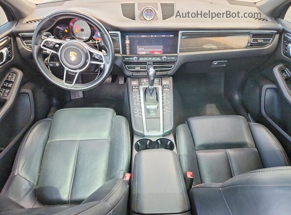 WP1AB2A55LLB33083 2020 PORSCHE MACAN Серебряный Вид панели приборов