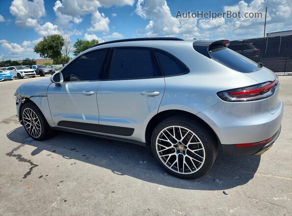 WP1AB2A55LLB33083 2020 PORSCHE MACAN Серебряный Задняя левая четверть