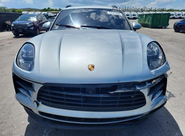 WP1AB2A55LLB33083 2020 PORSCHE MACAN Серебряный Вид спереди