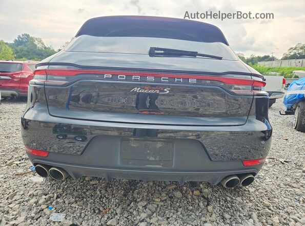 WP1AB2A55LLB36467 2020 PORSCHE MACAN Black უკანა ხედი