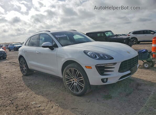 WP1AB2A56GLB41828 2016 PORSCHE MACAN Белый Передняя правая четверть