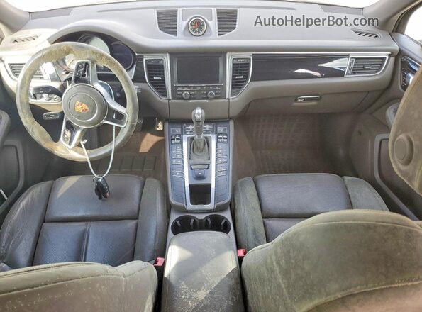 WP1AB2A56GLB41828 2016 PORSCHE MACAN Белый Вид панели приборов