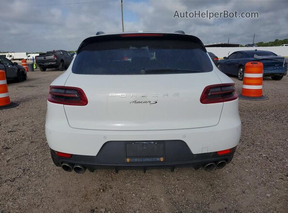 WP1AB2A56GLB41828 2016 PORSCHE MACAN Белый Вид сзади