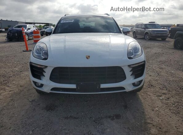 WP1AB2A56GLB41828 2016 PORSCHE MACAN Белый Вид спереди