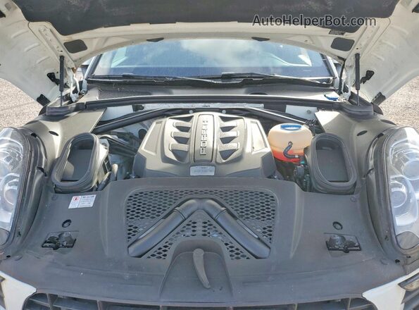 WP1AB2A56GLB41828 2016 PORSCHE MACAN Белый Вид задней части салона