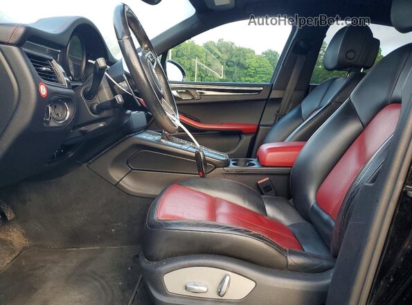 WP1AB2A56GLB52540 2016 PORSCHE MACAN Black Vista interior delantera