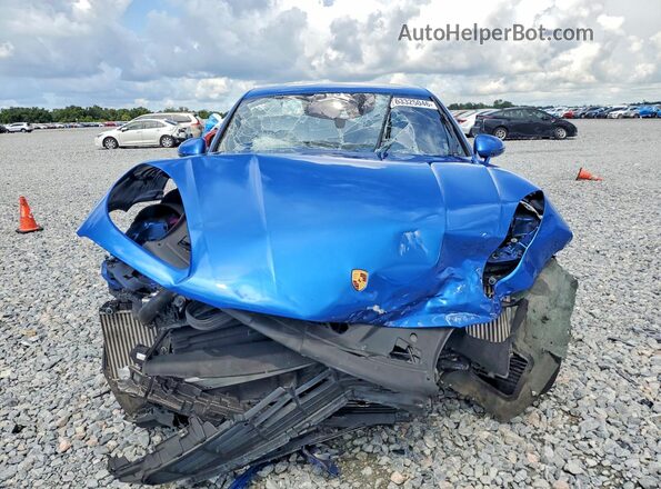 WP1AB2A56HLB10810 2017 PORSCHE MACAN Blue Vista frontal