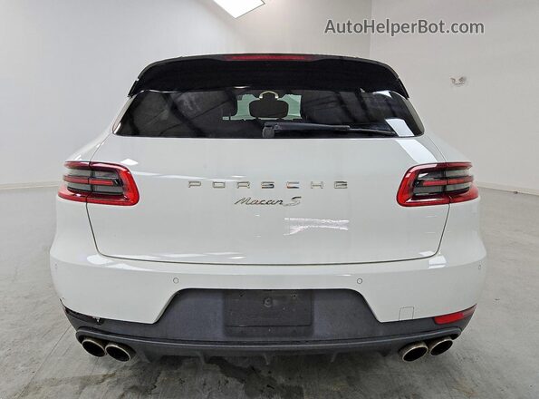 WP1AB2A56JLB36619 2018 PORSCHE MACAN White Vista trasera