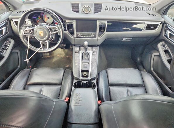 WP1AB2A56JLB36619 2018 PORSCHE MACAN White Vista del salpicadero