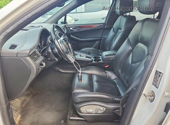 WP1AB2A56JLB36619 2018 PORSCHE MACAN White Vista interior delantera