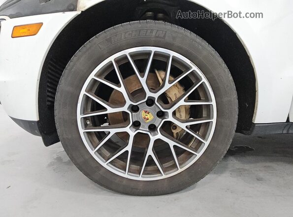 WP1AB2A56JLB36619 2018 PORSCHE MACAN White Vista interior de 360 grados